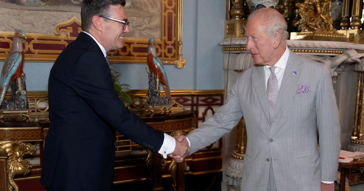 Andy Burnham Takes Over as UK Prime Minister Following Meeting with King Charles III