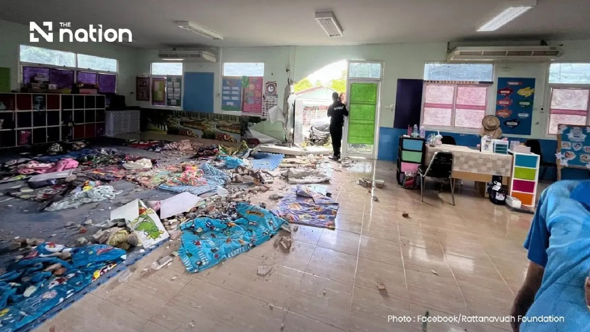 Car Crashes Into Thai Childcare Centre, Leaving 15 Children Injured