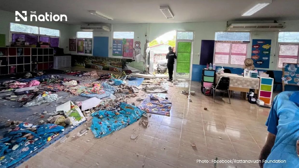 Car Crashes Into Thai Childcare Centre, Leaving 15 Children Injured