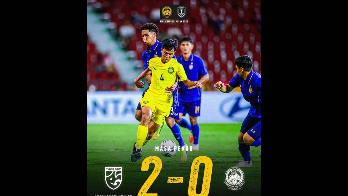 Thailand End Malaysia's Unbeaten Run With 2-0 Victory in ASEAN Cup Group B Clash