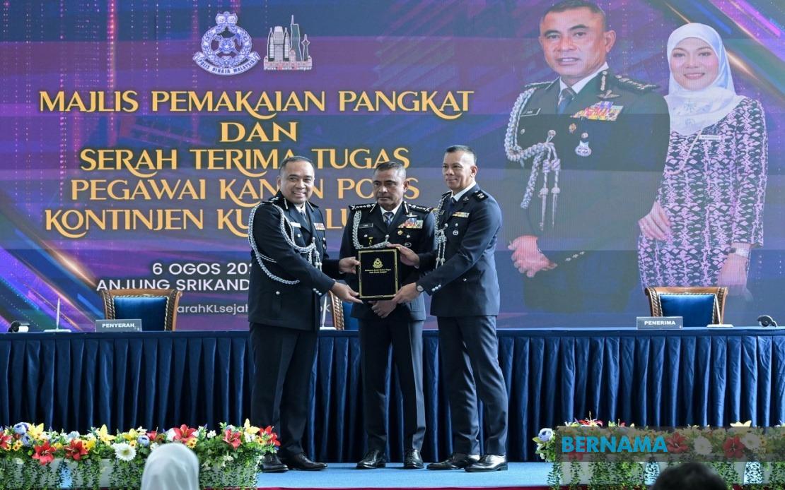 Kuala Lumpur Police Announces Leadership Restructuring Across Six Senior Positions