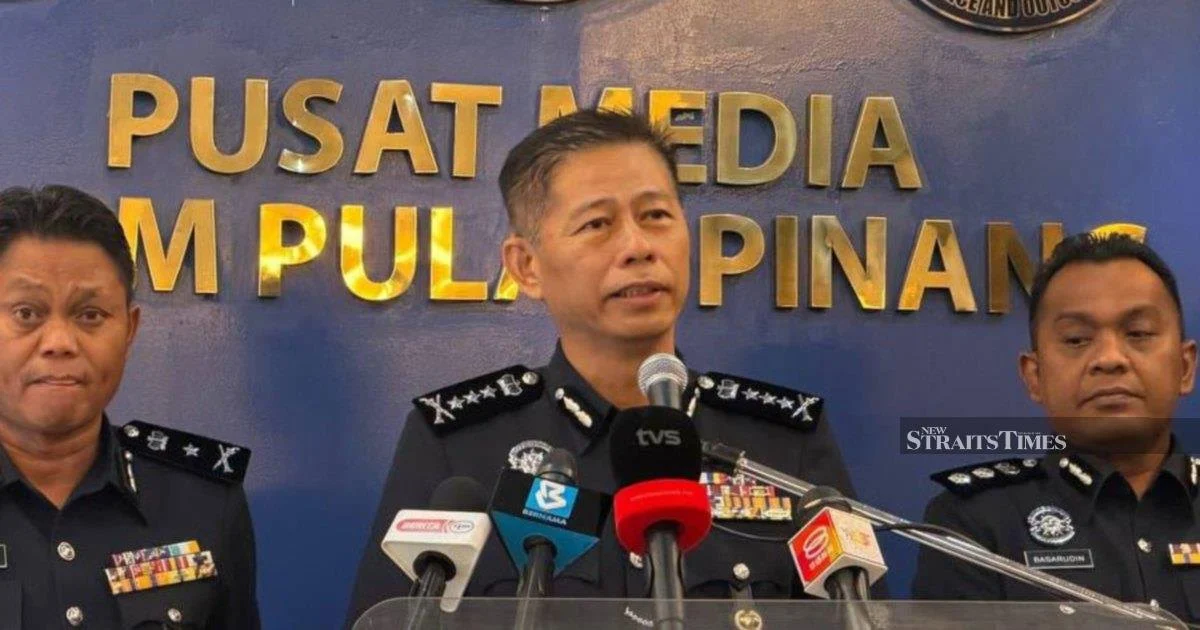 Major Liquid Methamphetamine Ring Dismantled in Penang; Drugs Worth Over RM450,000 Seized