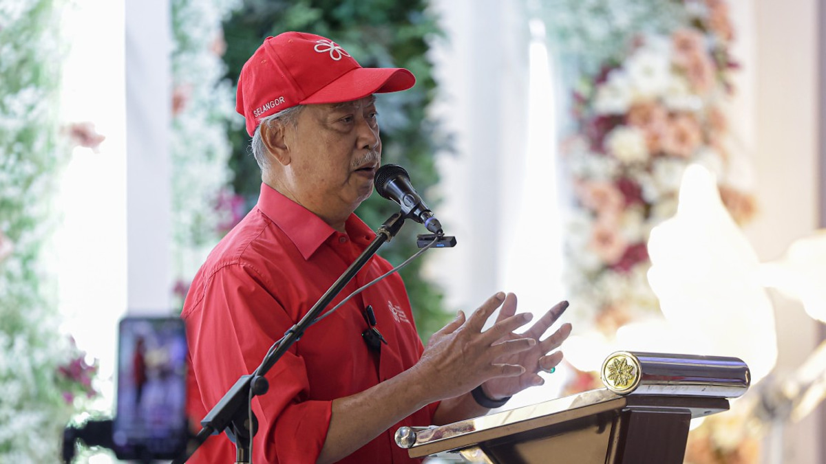 Muhyiddin Defends Bersatu's Role in Negri Sembilan Election, Rejects Spoiler Label