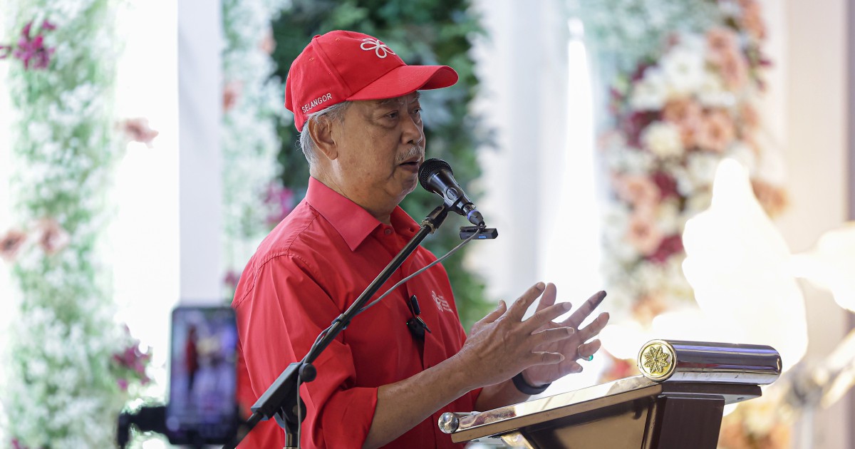 Muhyiddin Defends Bersatu's Role in Negri Sembilan Election, Rejects Spoiler Label