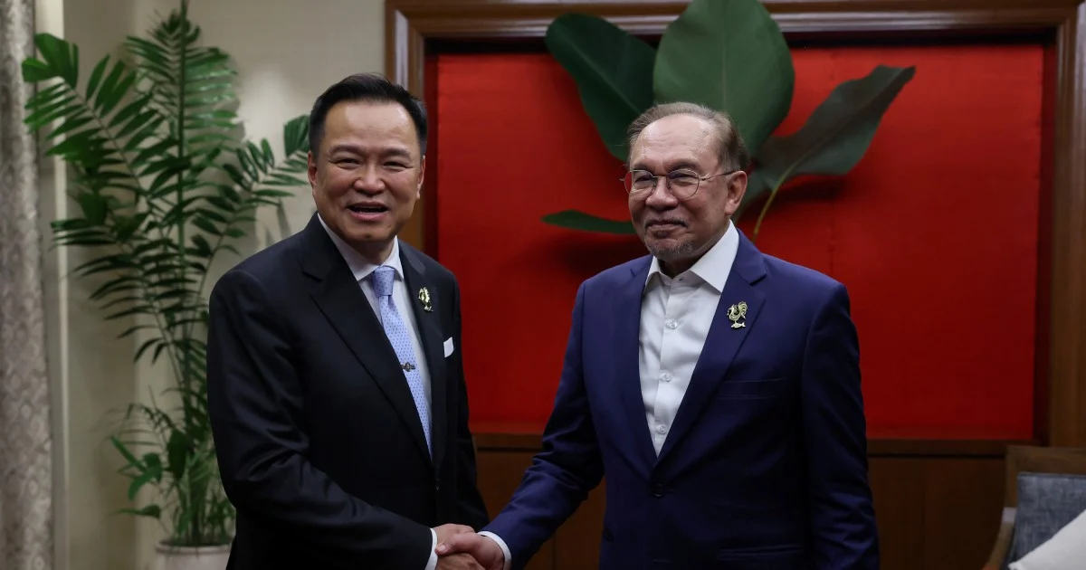 Thai PM Anutin set for Malaysia visit as bilateral ties deepen