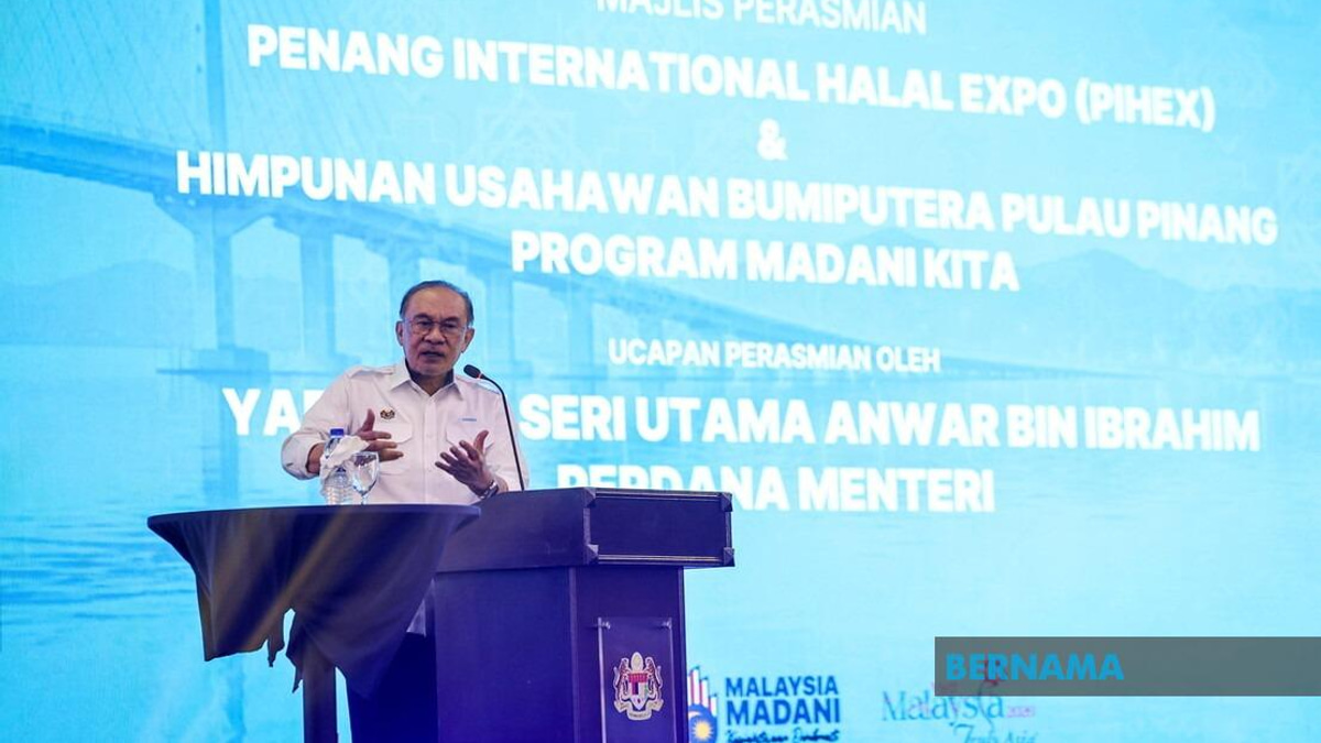 Penang Positioned to Lead Bumiputera Economic Growth, PM Anwar Declares