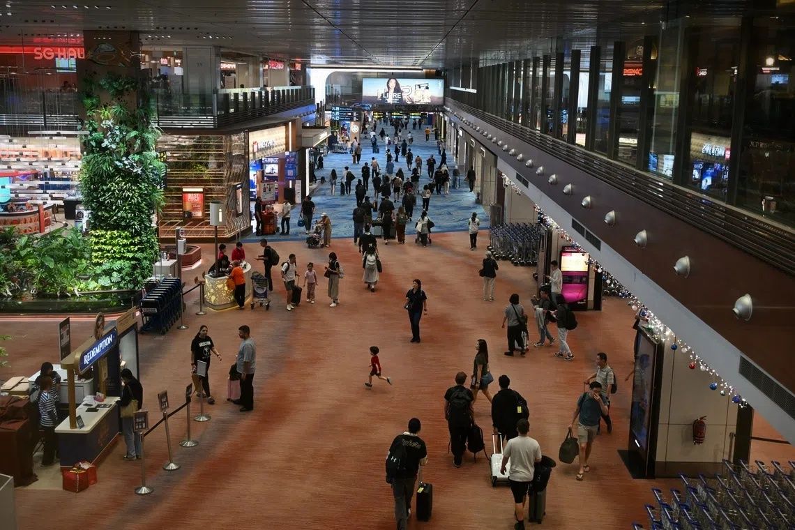 Two men arrested for high-value perfume thefts at Singapore's Changi Airport