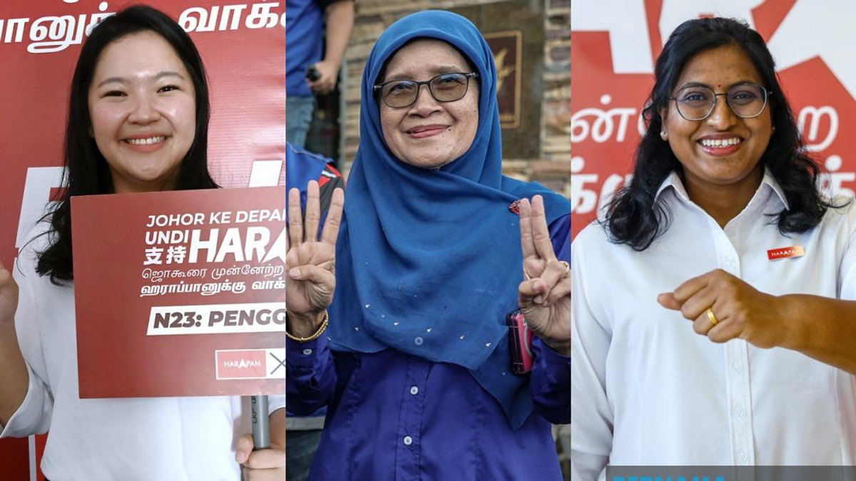 Ten Women Elected in Johor State Election, Signalling Growing Female Representation
