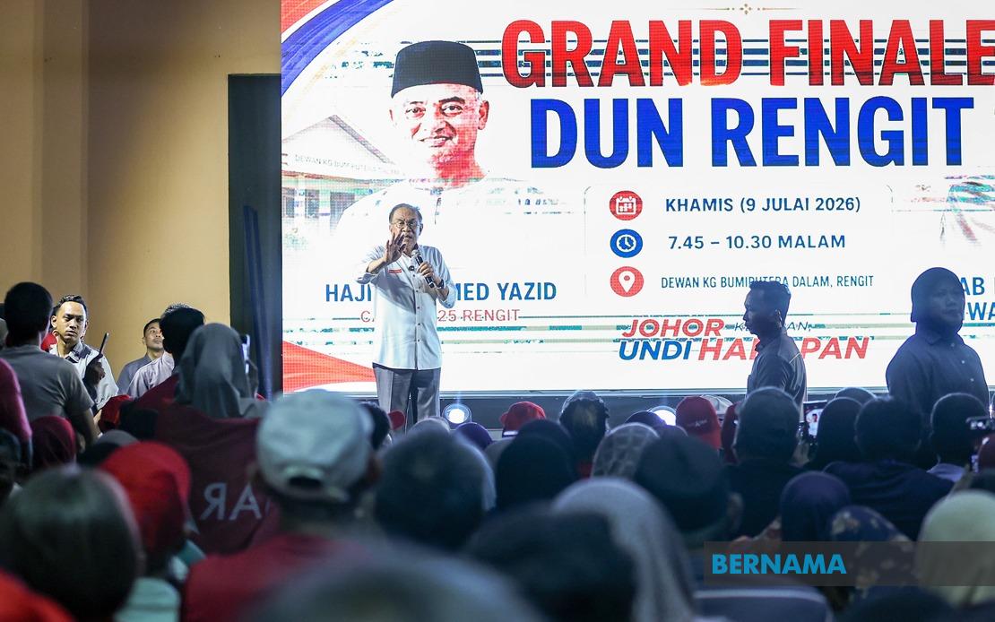 Anwar Pledges Healthcare and Water Infrastructure Upgrades for Rengit Ahead of Johor Poll