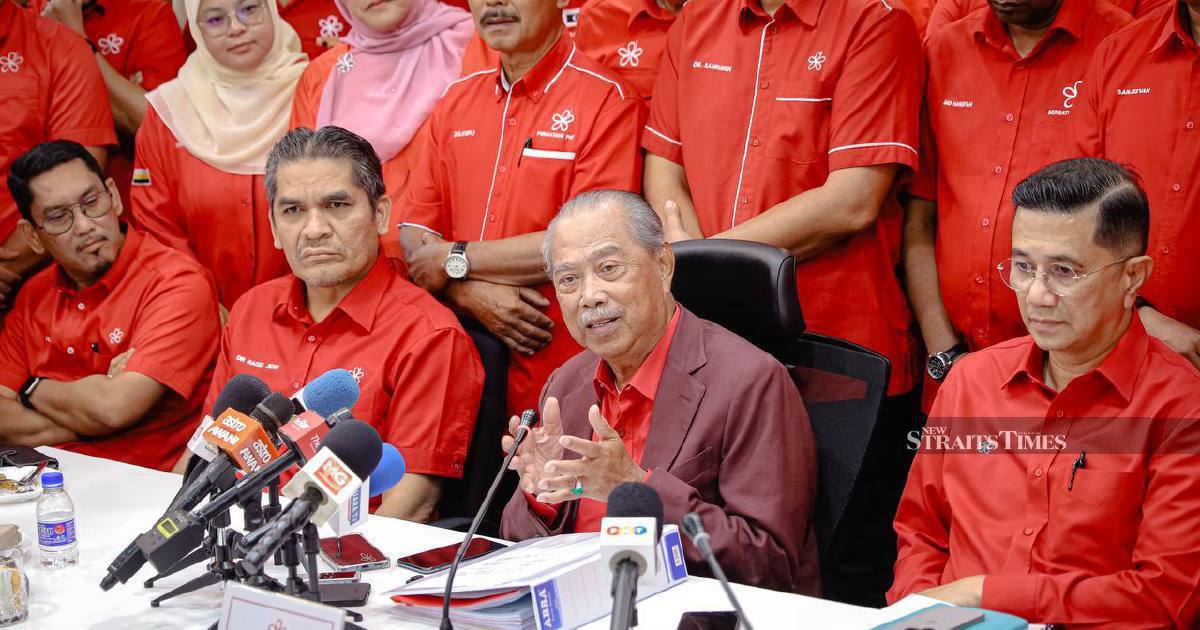 Bersatu Prepared for Electoral Showdown with Pas in Johor, Muhyiddin Signals