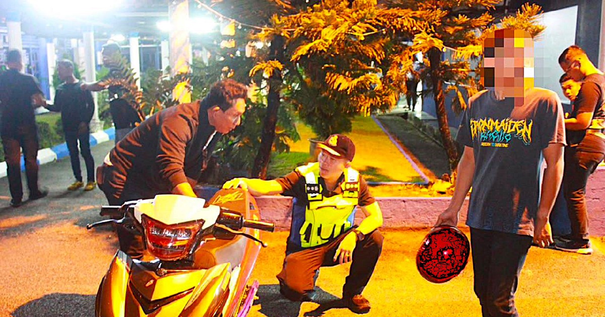 Seven Motorcycles Impounded in Klang Crackdown on Illegal Street Racing