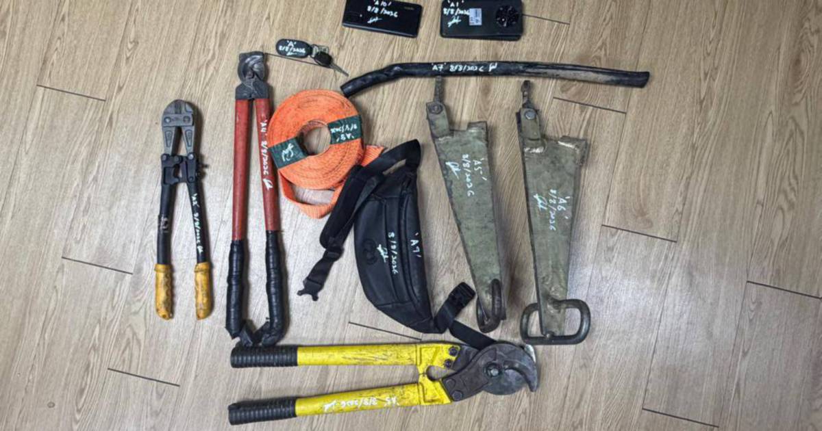 Cable theft suspect apprehended after dramatic high-speed chase through Melaka