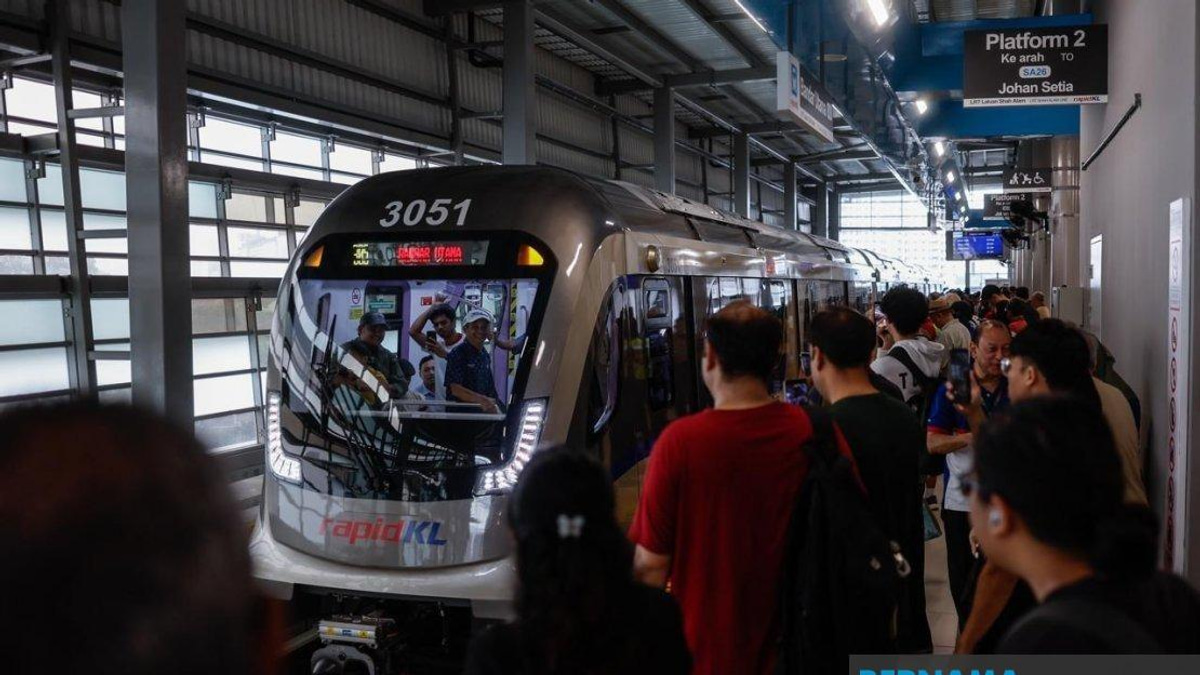 LRT3 Shah Alam Line Launches with 5,000-10,000 Expected Riders on Day One
