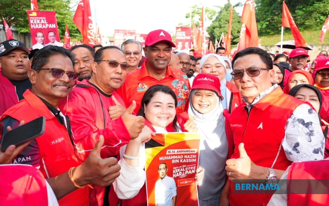 PKR and DAP Leaders Rally Behind Six Pakatan Harapan Candidates in Negeri Sembilan Campaign