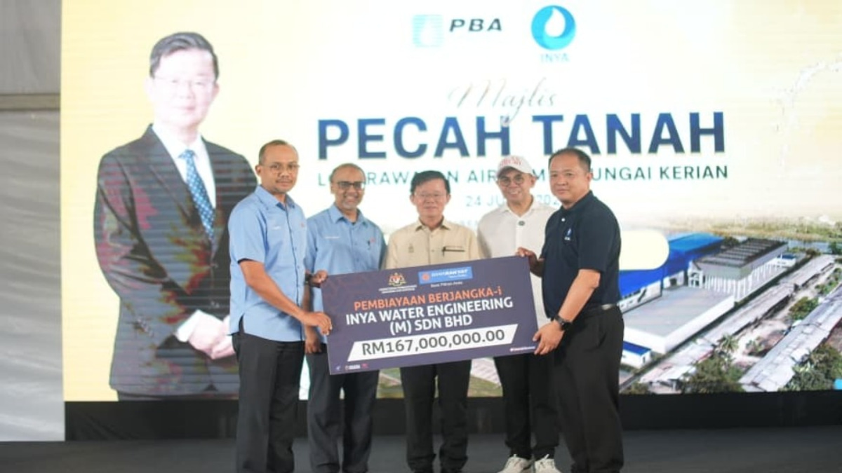 Bank Rakyat Backs Penang's Sungai Kerian Water Project with RM167 Million