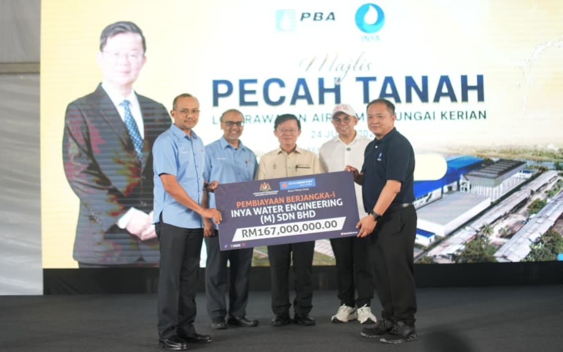 Bank Rakyat Backs Penang's Sungai Kerian Water Project with RM167 Million