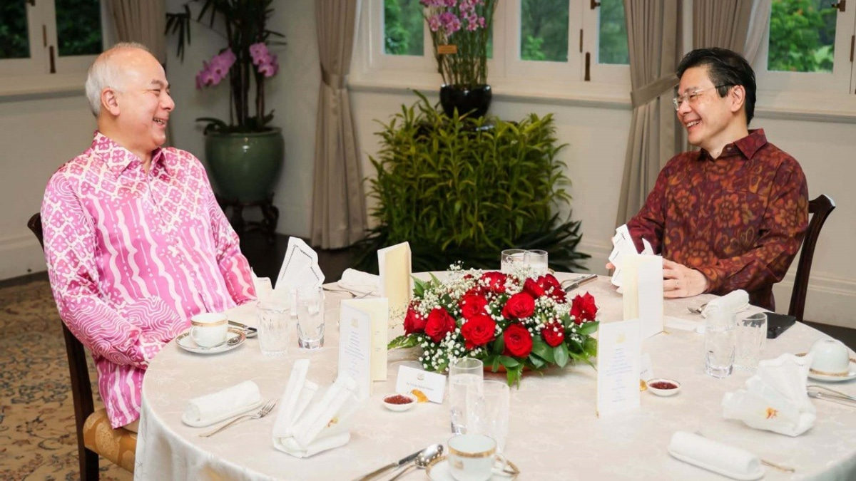 Sultan Nazrin, Singapore PM Lawrence Wong Strengthen Bilateral Ties Over ASEAN Cooperation