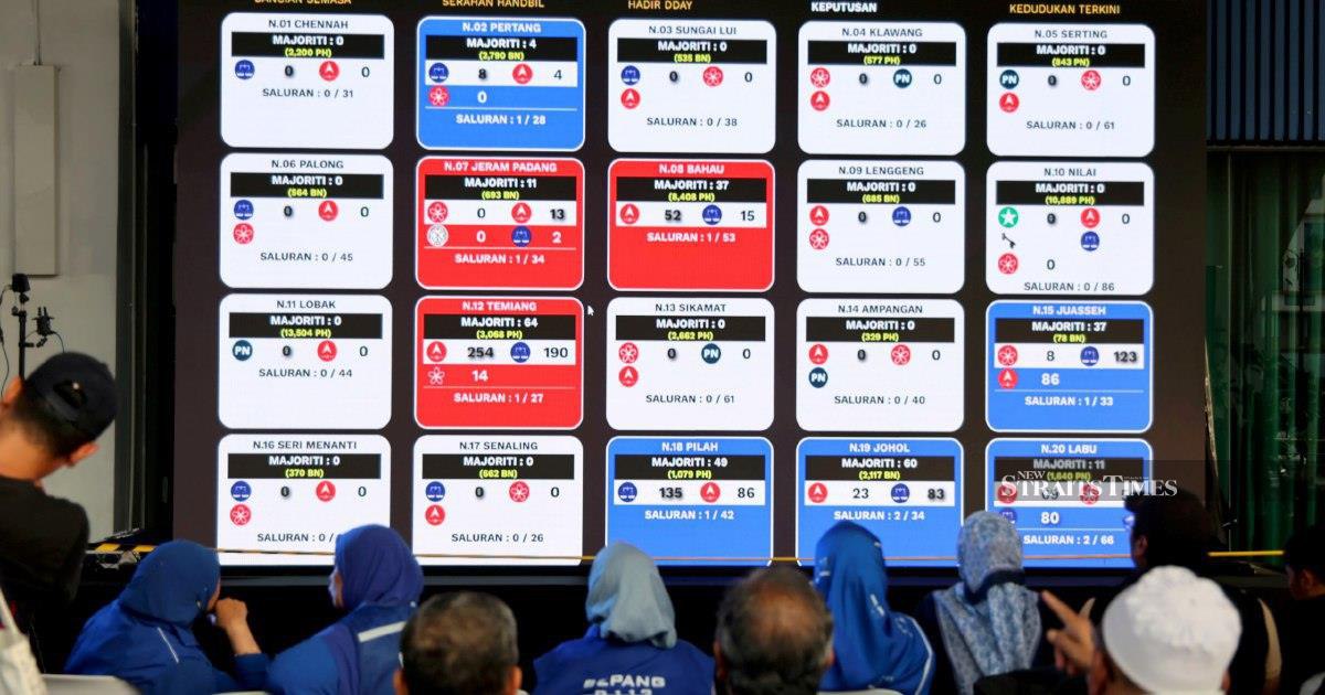 Negri Sembilan Election Results Reveal PKR-Led Coalition's Difficulty in Sustaining Malay Voter Base