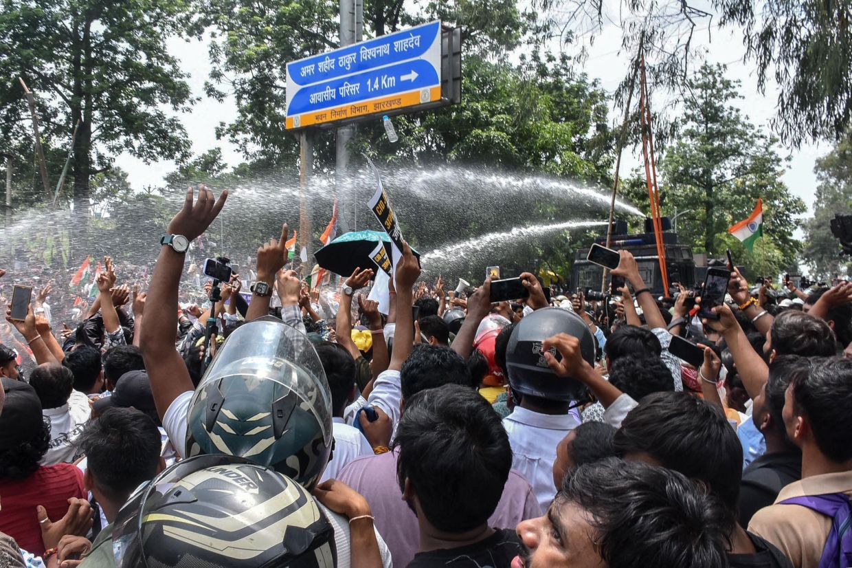 BJP Attacks Student Protest Group Over Jharkhand Involvement, Alleges Political Agenda