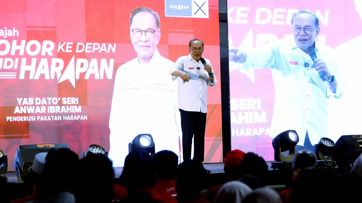 BN dissolved Johor assembly to reclaim lost political dominance, alleges Anwar