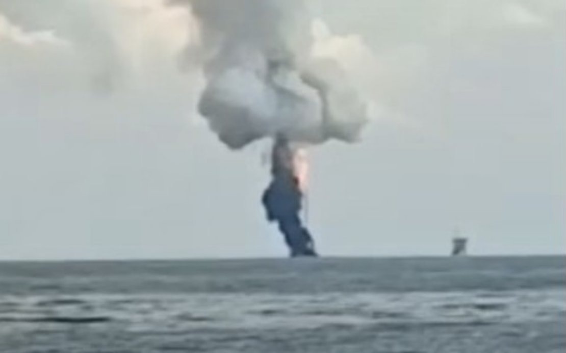 Petronas Subsidiary Confirms Fire at Offshore Sarawak Platform
