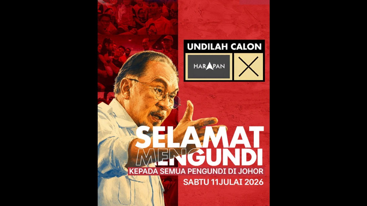 PM Anwar Calls on Johoreans to Vote for Trustworthy Leadership in State Election