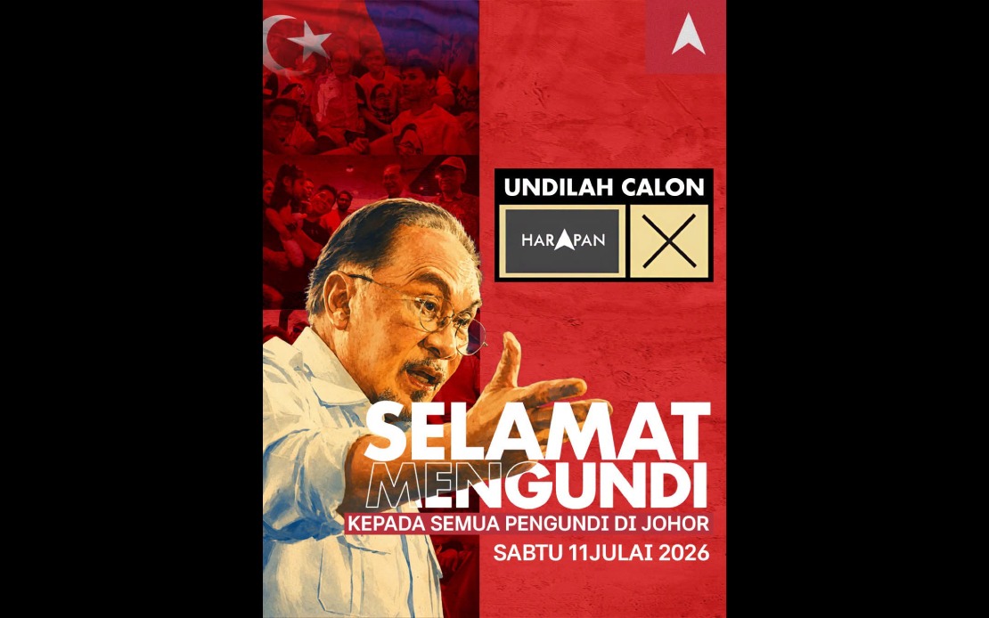 PM Anwar Calls on Johoreans to Vote for Trustworthy Leadership in State Election