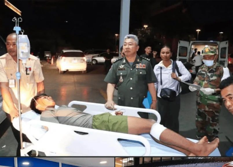 Four Cambodian Soldiers Injured in Border Blast Near Thailand