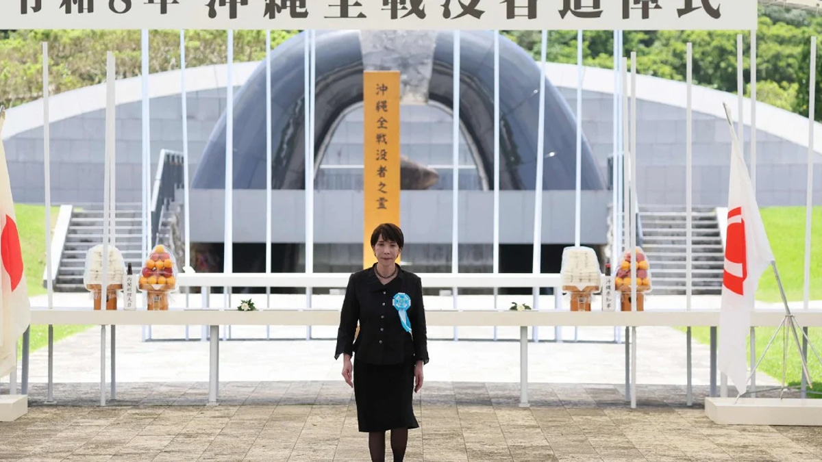 Japan's PM Faces Public Backlash Over Military Expansion Plans at WWII Memorial
