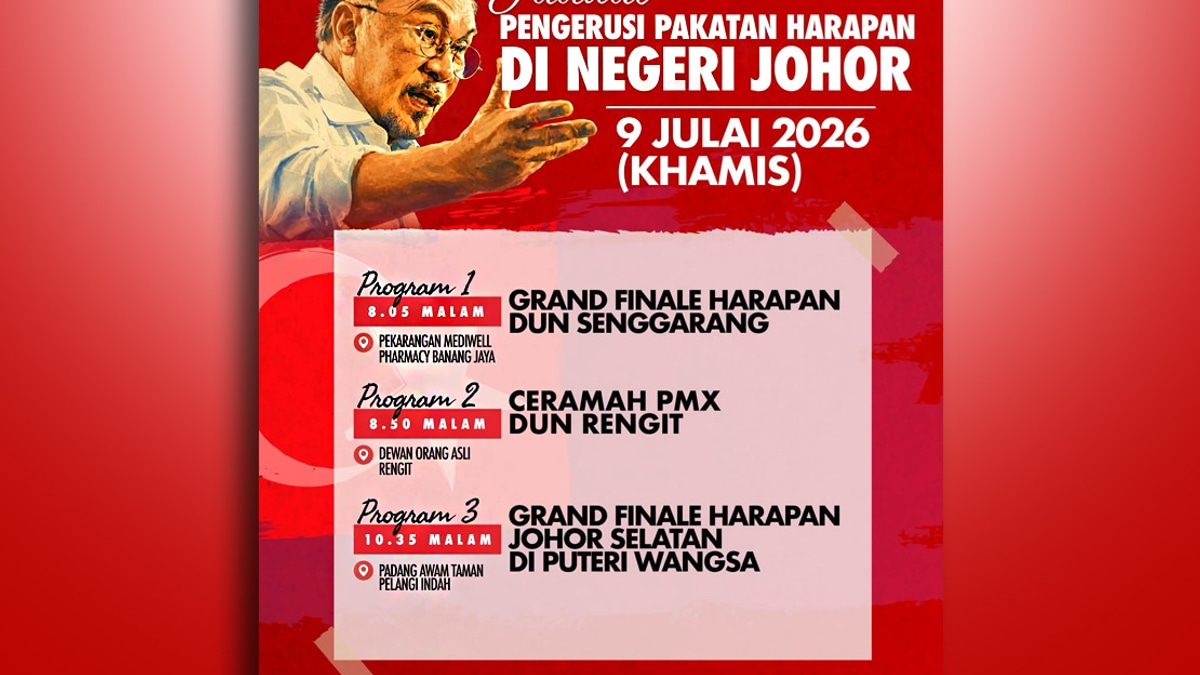 Anwar Intensifies Johor Campaign Push as Polling Day Approaches