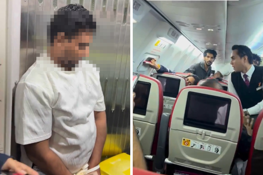 Passenger arrested after attempting to open emergency exit on Batik Air flight from Malaysia to India