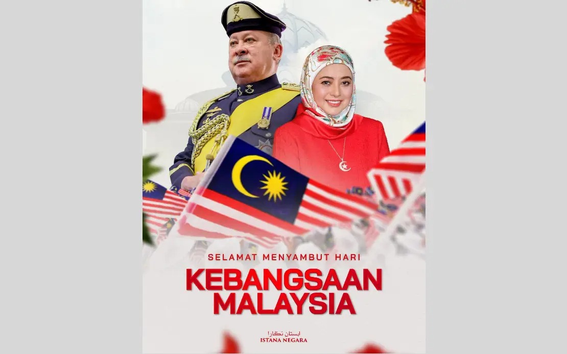 King And Queen Lead Malaysia's 69th National Day Celebrations In Putrajaya
