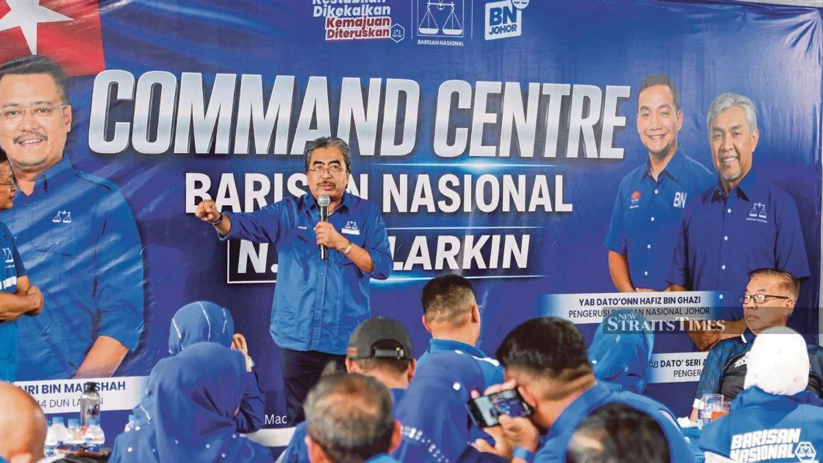 Johari Ghani Calls for BN to Prioritise Voter Engagement Over Internal Discord in Johor Campaign