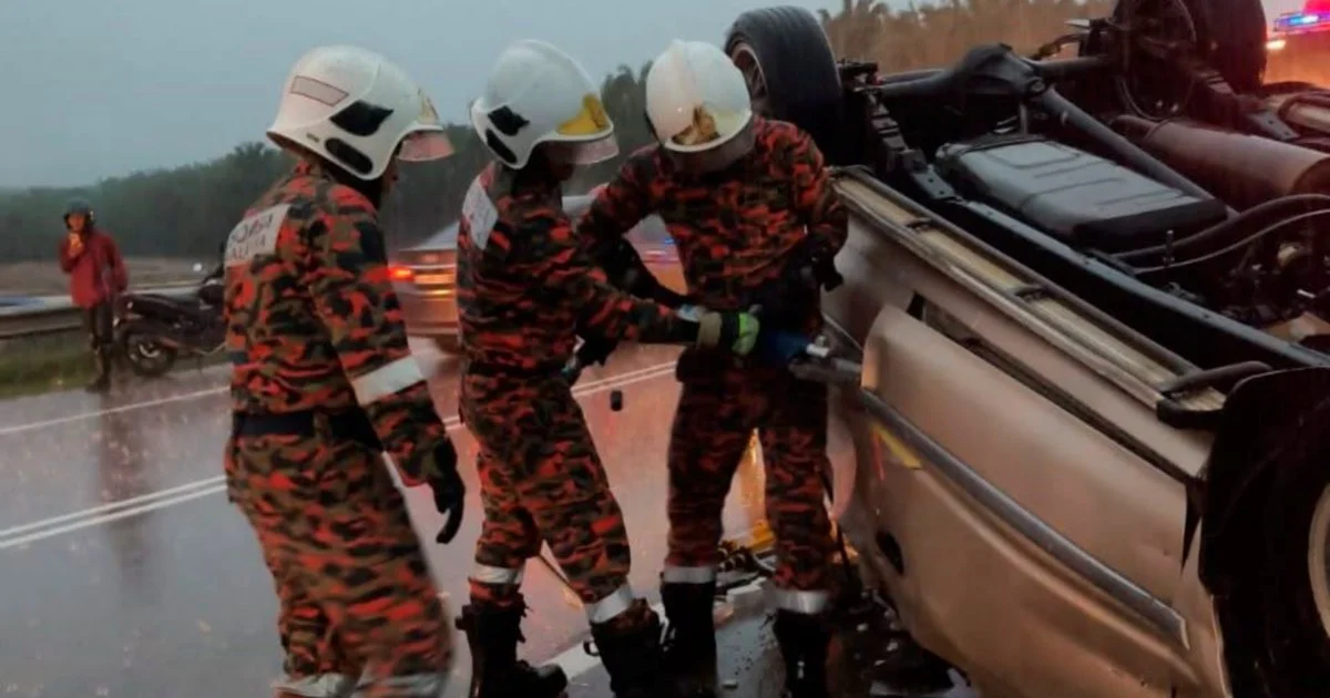 Two Sisters Among Four Dead in Separate Pahang Road Crashes Within Hour