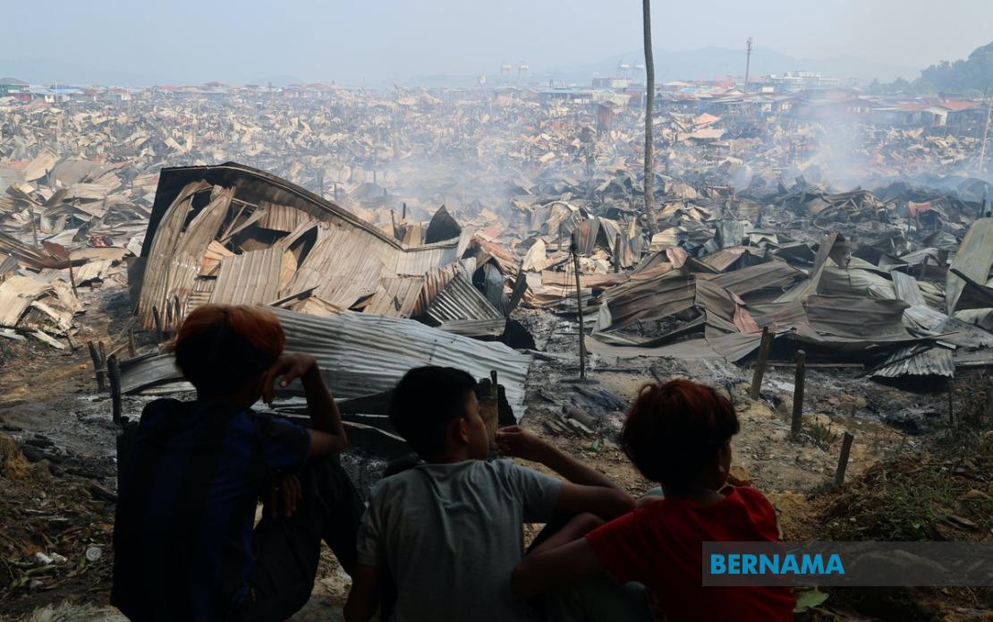 Sabah Government Allocates RM3,000 Aid Per Household Following Kampung Lok Buta Fire Tragedy