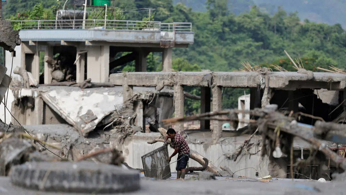 Nepal and China brace for secondary flooding threat as glacier-collapse lakes risk catastrophic breaches