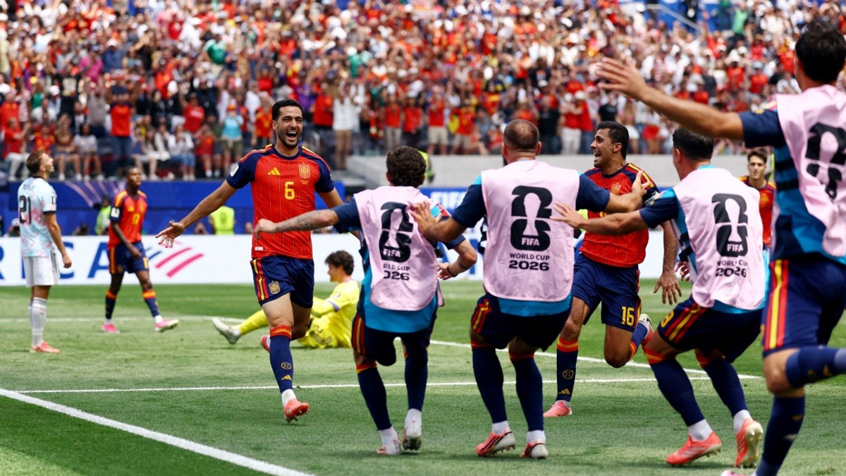 Spain Reaches World Cup Semi-Final After Merino's Late Strike Sinks Belgium