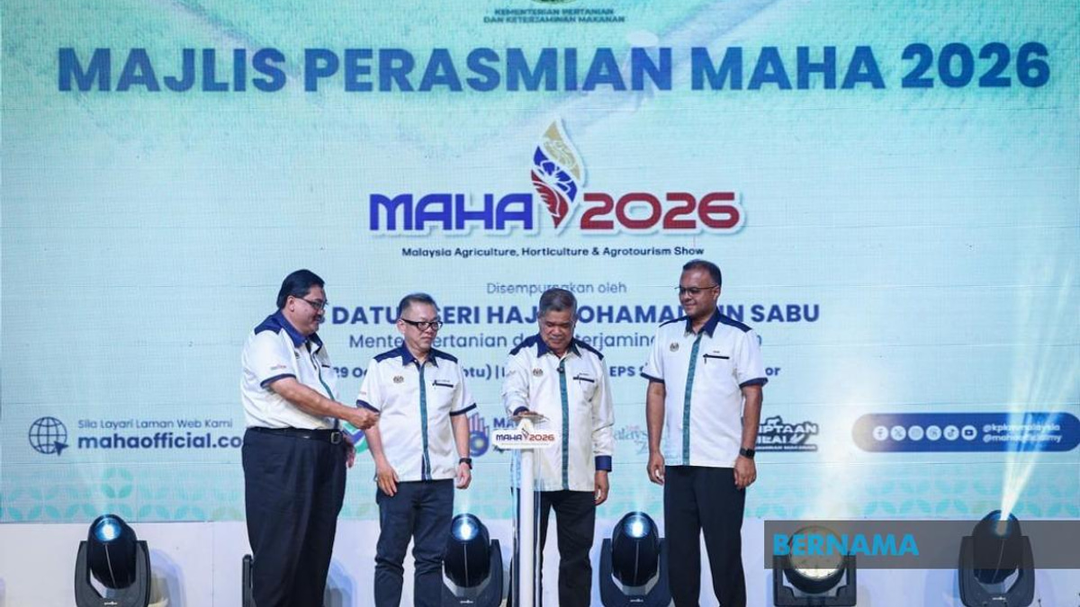 MAHA 2026 Opens Door to Sustainable Agriculture Revolution, Says Mohamad Sabu