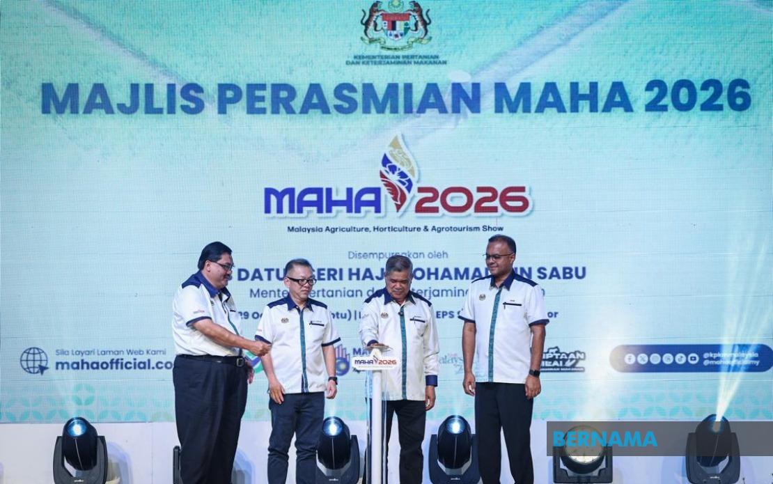 MAHA 2026 Opens Door to Sustainable Agriculture Revolution, Says Mohamad Sabu