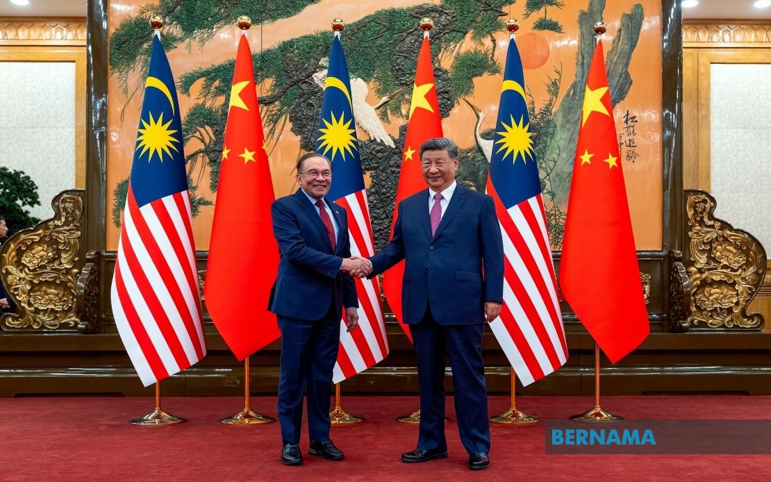 Anwar Extends Birthday Greetings to Xi Jinping, Reaffirms Malaysia-China Partnership