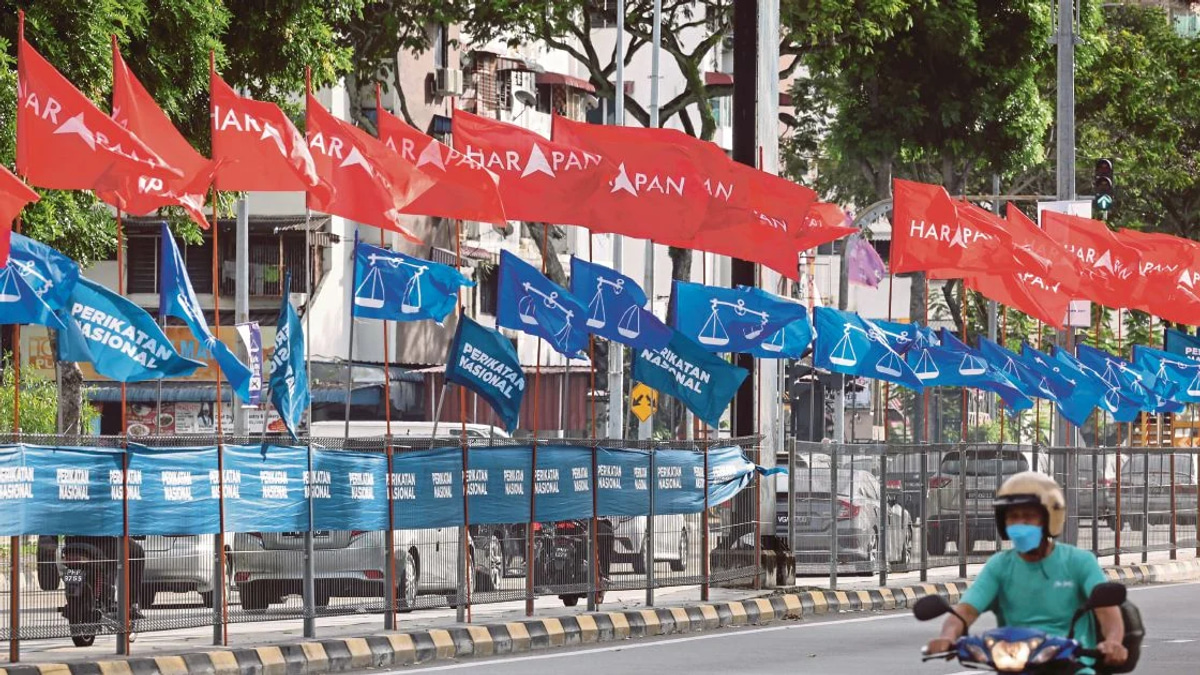 BN, PH and PN All Contesting in 33 Johor Seats as Election Competition Intensifies