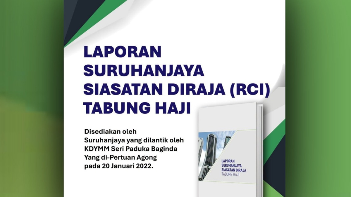 RCI Calls for Swift Action on Tabung Haji Management Violations