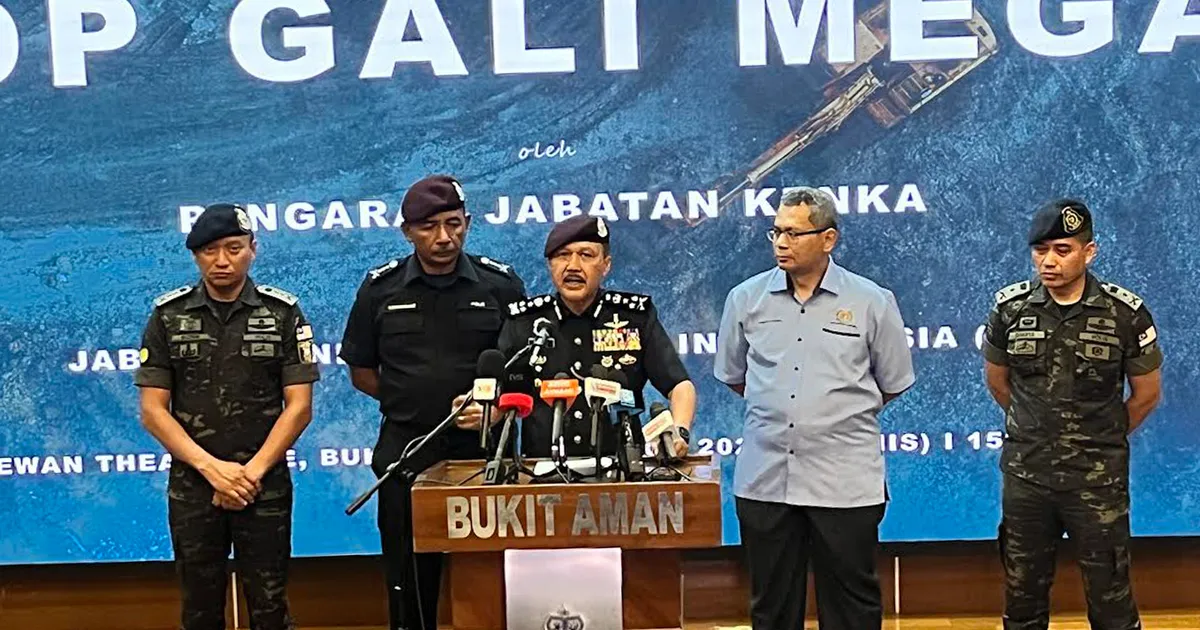 Authorities Seize RM119m in Assets as Illegal Mining Crackdown Nets 99 Arrests
