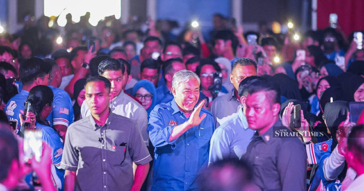 Zahid urges Johor youth to back Onn Hafiz in state election push