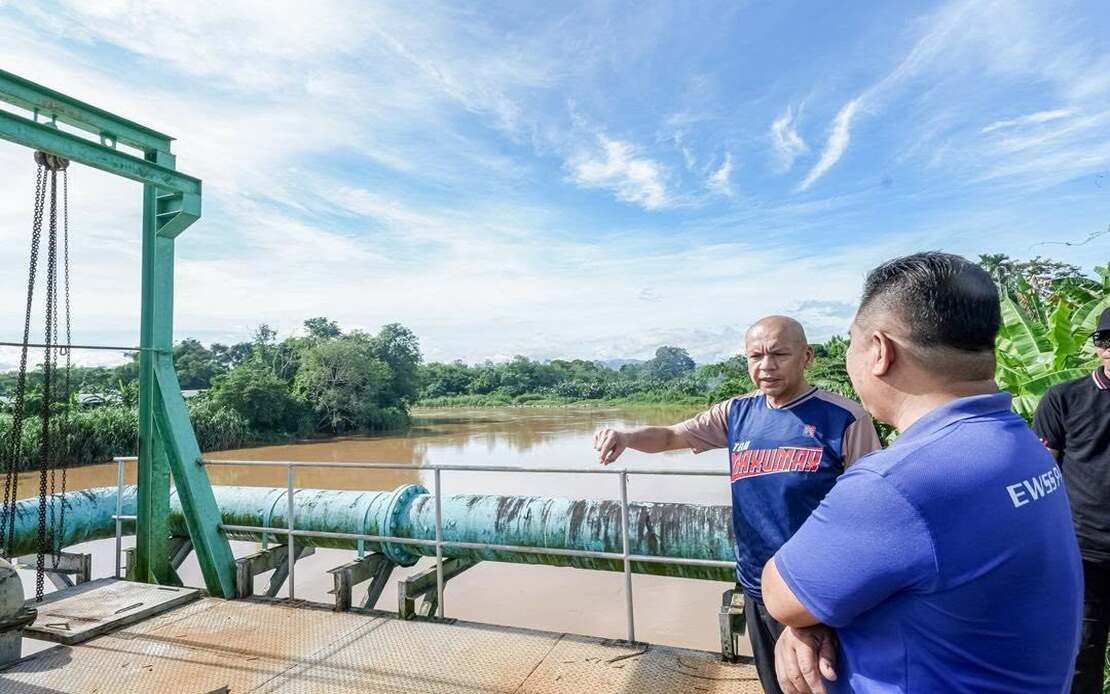 Armizan Inspects Papar Water Supply Projects Amid Raw Water Quality Challenges