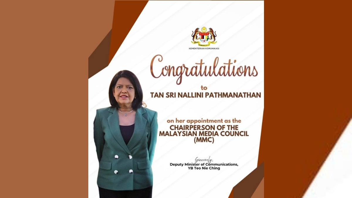 Teo Welcomes Nallini's MMC Appointment, Citing Press Freedom Credentials