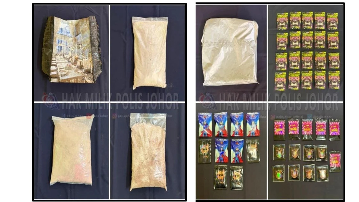 Married Couple Held After RM3.59mil Drug Haul in Johor