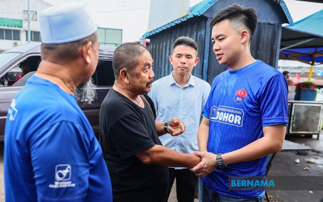 Yap Zhi Peng Charts Economic Revival Course for Mengkibol in Johor Contest