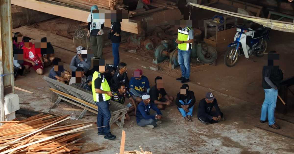 Immigration raid in Selangor nets 62 foreigners for pass abuse violations