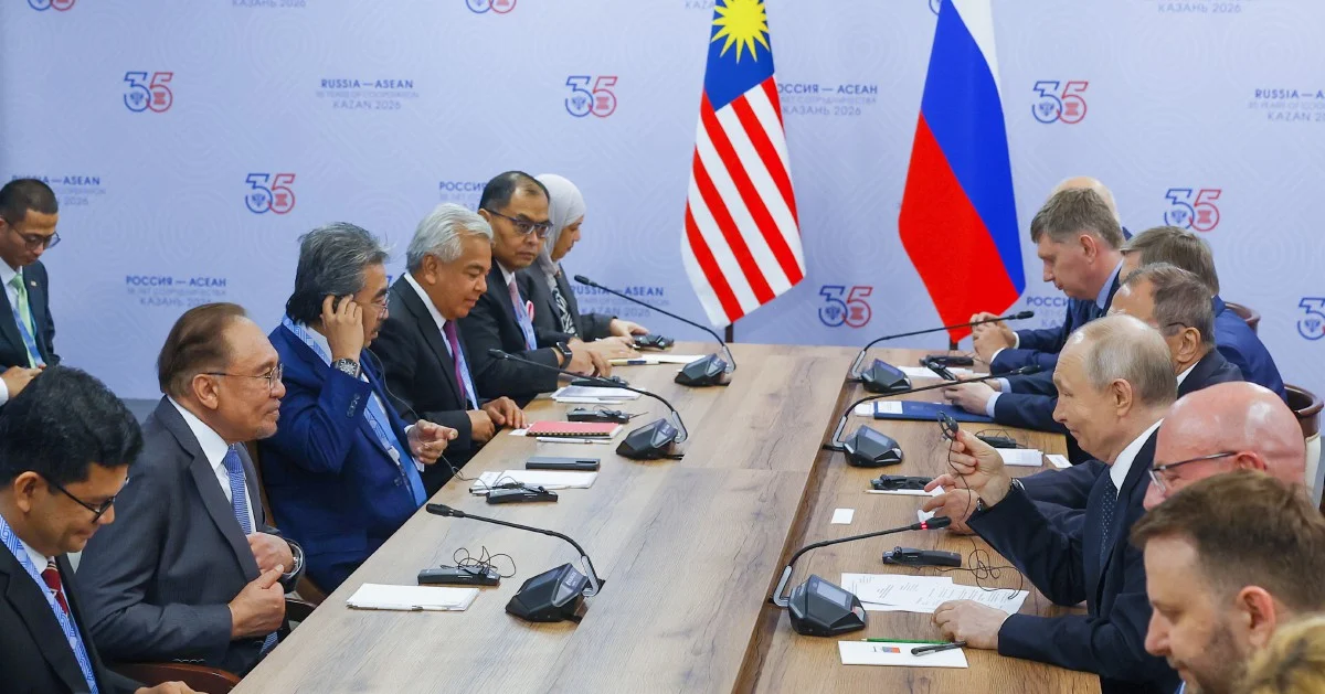 Anwar Appreciates Putin's Support for Petronas Energy Ties as Malaysia Deepens Russian Cooperation